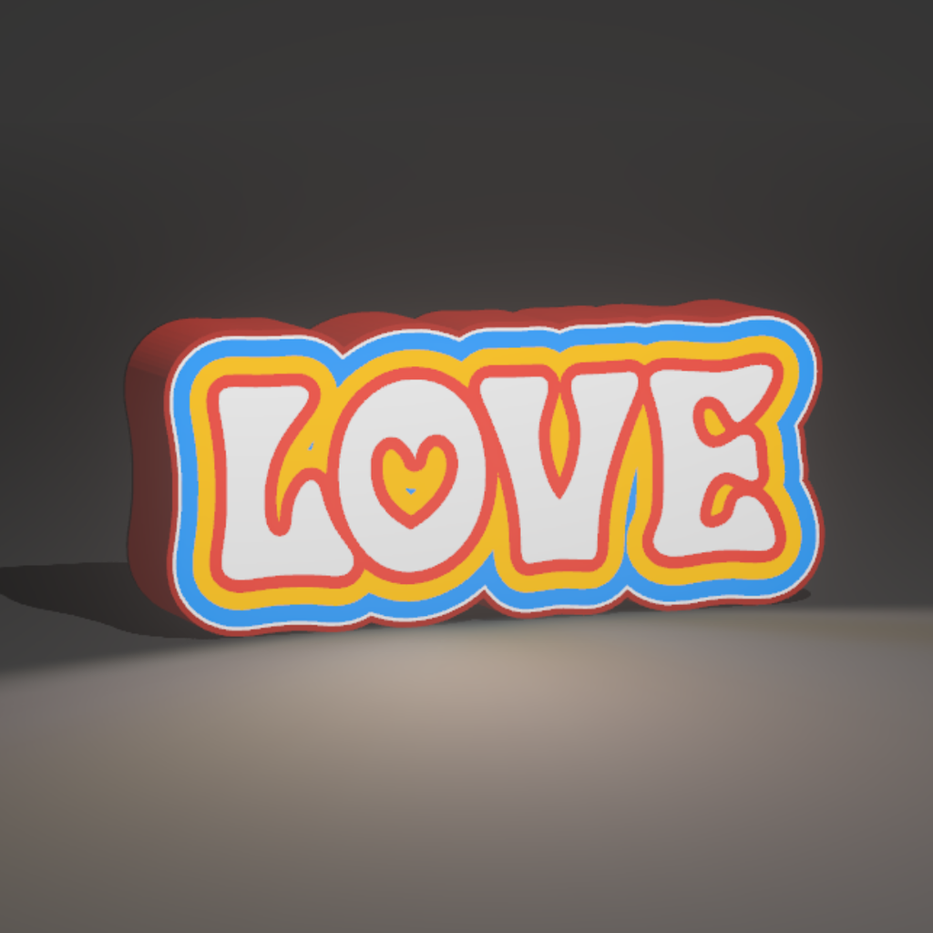 Lampada Love