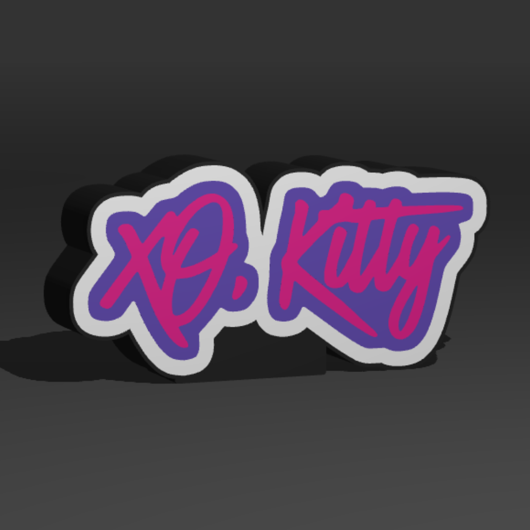 Lampada XO. Kitty