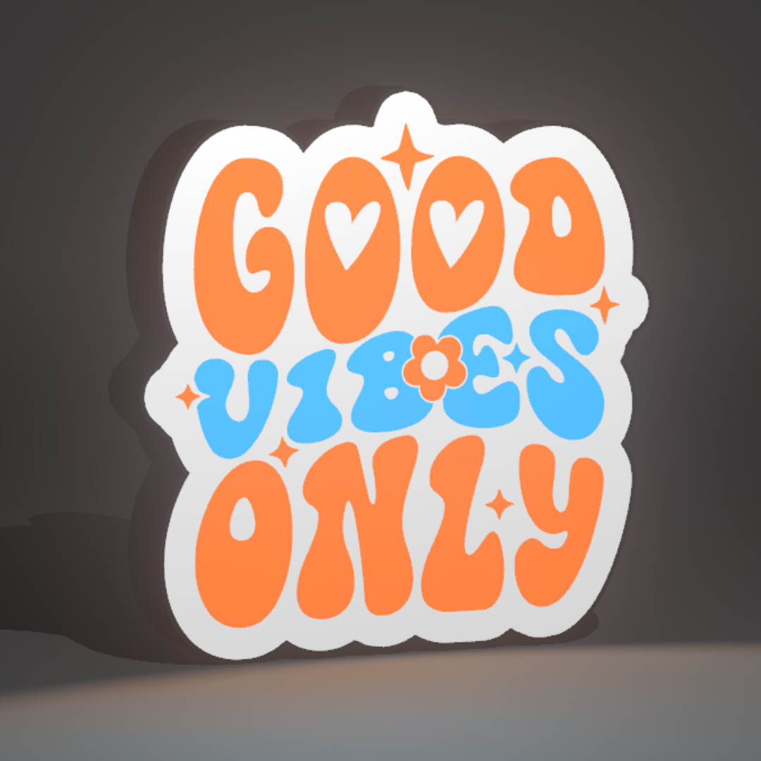 Lampada Good Vibes Only