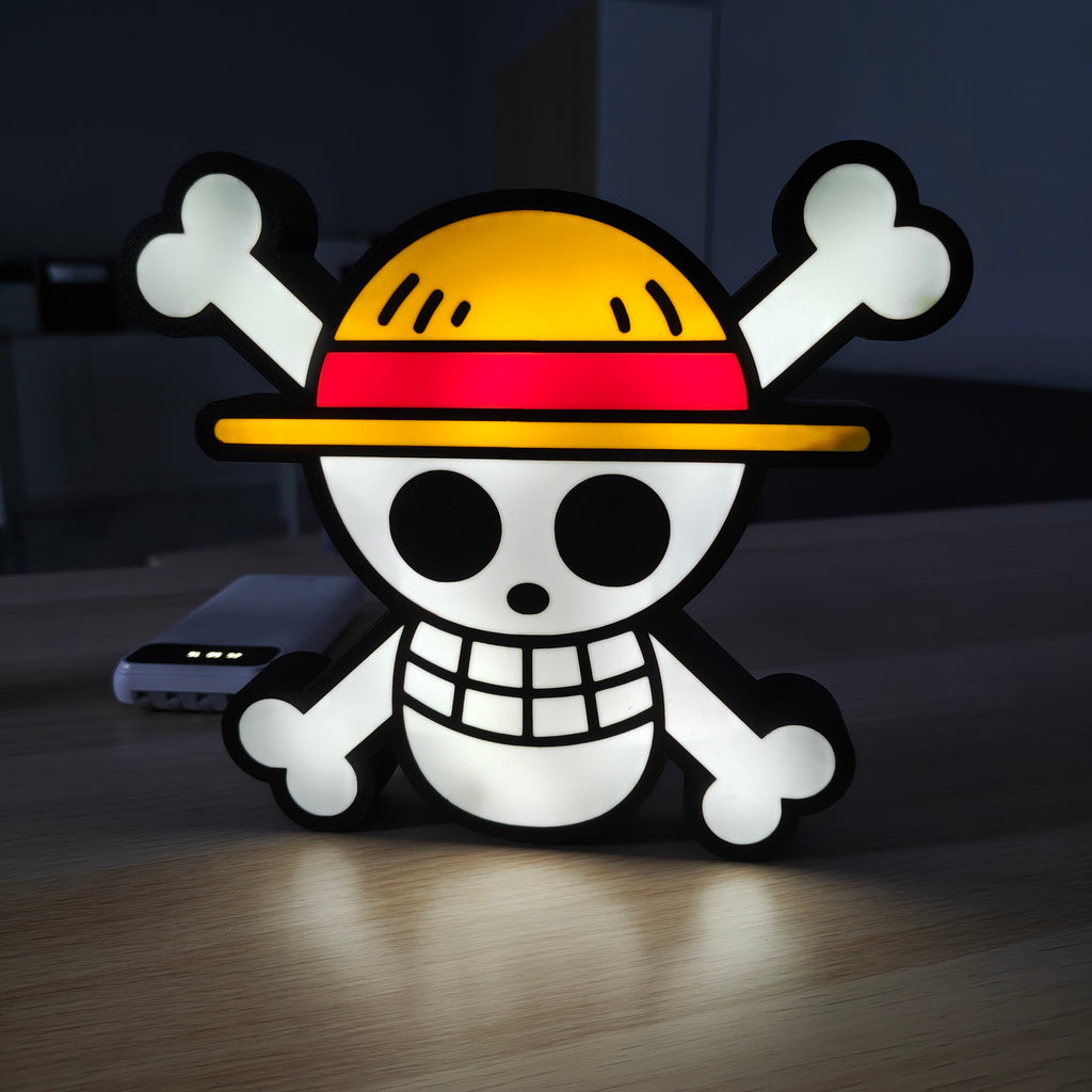 Lampada One Piece Jolly Roger a LED USB Onepiece